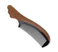 1 PC Green Sandalwood Horn Comb Combs for Kids Childrens Day Gifts Green Horn Sandalwood Comb Exquisite Comb Afro Comb Pick Children Comb Sandalwood Comb for Hair Concise Wood Comb
