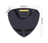 1 Pc Guitar Pick Holder Plectrum For Case Mediator Quick Storage Grip Exotic Trilogy Bone Horn Guitar Picks