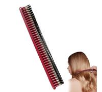 1 Pc Hair Comb Anti-Hair Loss Combs for Women Innovative 3-Row Tooth Design Mini Portable Detangle Comb Suitable for Students Hairdressers and Daily Use