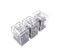 1 Pc HH52P HH53P HH54P Mini Coil General Electro-Magnetic Intermediate Relay Switch and LED AC110V 220V DC12V24V(HH54 DC12V)
