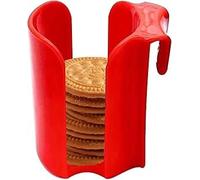 1 Pc Holder, Creative cookie Container Storage, reusable plaastic cup side Cookie organizer, easy to install 10 rack, Creative Hung Container with Two Secure Side dishwashing for Candie