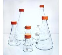 1 PC Lab 250ml 500ml 1000ml 2000ml High Borosilicate Glass Spiral Neck Triangle Flask High Temperature Resistant Triangle Flask (1000ml)