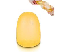 1 Pc Large Squishy Stress Ball - 6*6*9cm Magic Fidgets for Sensory Relief, The Perfect Portable Gift for All Ages 3+, Work & Study Companion(Yellow)