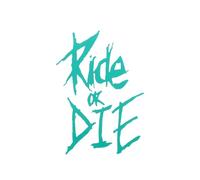 1 PC MTB Bicycle Frame Sticker with "Ride or Die" Text, Superior Bike Decorative Decal