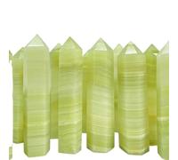 1 Pc Natural Jade Ore, Four Sided Single Pointed Pillar Home Decoration Tower, House and Office Decoration