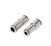 1 PC of PU Brass Metal Pneumatic Quick Coupling Straight Through 4-16mm Air Compressor Hose High Pressure Connector(PU-16)