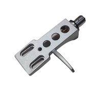 1 Pc Phono Turntable Headshell Mount Phono Cartridge Phonograph Head Holder Stylus Lead Wire Black for LP Disc Re