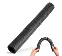 1 Pc Pipe Insulation Foam Tube, Black Pool Noodles 15.75 Inches Snake Pipe Wrap Protection Soft Foam Tubing for Swimming Pool Noodle Water Pipes and Winter Protectio