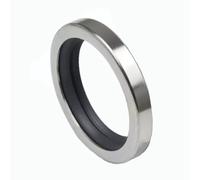 1 Pc PTFE Oil Seal with Stainless Steel, 105 mm x 125 mm x 12 mm Double Lip Seal