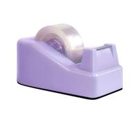 1 Pc Purple Tape Dispenser Desk with Weighted Non-Skid Base, Heavy Duty Cute Tape Dispenser for Packaging in Office,Restaurant, Flower Shop, Scotch Tape Dispenser Desk