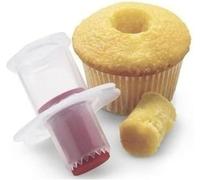 1 Pc Random Color Cupcake Corer Decorating Divider, Pastry Corer Model Cake Filler Corers and Pitters Fruit and Vegetable Tools