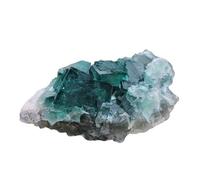 1 Pc Raw Fluorite, Green Crystal Cluster for Home Office Decoration,Quartz Crystal for,210~250g