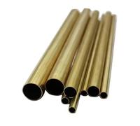 1 PC Round Brass Alloy Seamless Tube Pipe, Brass Round Pipe Tubing Diameter 0.8 1 1.5 2 2.5 3 4 5 6 7 8 9 10mm, Length 250mm(9.5x0.2mm)