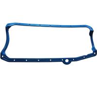 1 PC SHLPDFM Blue Oil Pan Gasket Thick Front Seal 1 Piece Gasket Fits for Pre - 79 Early SBC Small Block Chevy 265 283 327 350 383 400