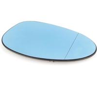 1 PC SHLPDFM Left Passenger Side Door Wing Mirror Glass Heated Blue Tinted Aspheric Mirror Fits for BMW 1 Series E81 E82 E87 E88 2004-2009