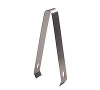 1 PC Stainless Steel Ice Tongs Sweet Candy Tongs Long Arms Buffet BBQ Tongs Scalloped Edges with Teeth for Wedding Bar Party Kitchen