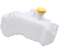 1 PC White SHLPDFM Engine Radiator Coolant Expansion Header Tank Bottle With Cap