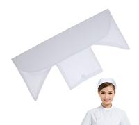 1 PC Women Headband Cap Accessories White Nurse Hat Costume Nurse Caps for Party Performance Hospital Cosplay