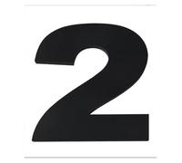 1 Pc20 CM Exterior House Numbers 26 Letters Placard Acrylic Number Outdoor(Number-2)