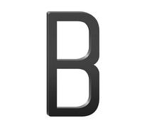 1 PC7/8Inch Floating Aluminum House Address Numbers LettersModern Metal For Outside Black Door Lett(B,8inch)