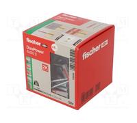 1 pcg x FISCHER - 538245 - Plastic anchor, with screw, 6x50, DUOPOWER, 50pcs, 6m