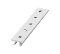 1 pcs : 0812146 - Terminal Block Tools & Accessories ZB 12,LGS:L1-N,PE