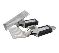 (1) PCS 1/4" 2 Position 5 Way Air Pneumatic Foot Pressure Control Valve Hand Return ST-402A (Color : ST-402A Momentary)