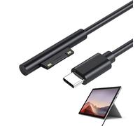 1 Pcs 1.8m Surface Connect to USB-C Charging Cable,Compatible with Microsoft Surface Pro 3/4/5/6/7,Surface Laptop 3/2/1,Surface Go 1/2,Lightweight and Durable,45W 15V3A,Charger for Surface Pro