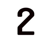 1 Pcs 10/12 cm 3D English Letter Digits House Number Floating Exterior Sign Plate Art Wall Sticker Luxury Acrylic Mailbox(2,10cm)