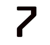 1 Pcs 10/12 cm 3D English Letter Digits House Number Floating Exterior Sign Plate Art Wall Sticker Luxury Acrylic Mailbox(7,12cm)