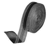 1 Pcs 10 M Hemming Tape Hem Iron on Extra Strong Self-Adhesive No-Sew Fabric Bond Sewing Time-Saving for Trousers Pants Clothes Fabrics Curtains Repairs(Black)