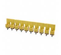 1 pcs : 1052460000 - JUMPER TERM BLK 10POS SCREW-IN