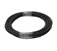 1 Pcs 12 For AWG Solar PV Cable Wire with PV Connector for Reliable Outdoor Energy Solutions (Black 20M)