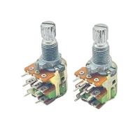 1 PCS 12 type potentiometer with switch A10K shaft length 15mm