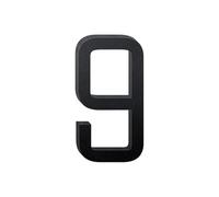 1 PCS 18/20Inch Large Floating Metal House Number Outdoor Modern Black Address Letters And N(A,18inch)