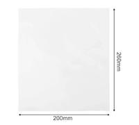 1 PCS 200x260x0.15mm FEP Release Film for DLP LCD 3D Printers - Transparent Light Curing Film Compatible with for ANYCUBIC Photon, for ELEGOO Jupiter (6K), Flashforge Foto 13.3 - High Transm