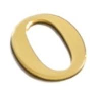 1 PCS 20CM English Letters Wall Sticker Acrylic Gold Decals Self-Adhesive Home(O)