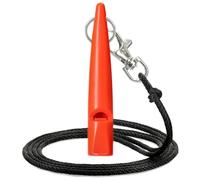 1 pcs 211.5 Dog Whistle Orange with Whistle Band