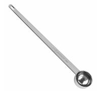 1 Pcs 23.7cm Extra Long Handle 15ml Coffee Scoop Stainless Steel Measuring Spoons with for Ground Coffee, Beans, Powder, Espresso, Ideal for Tall Canister, Jar, Cans