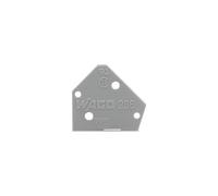 1 pcs : 236-400 - END PLATE 1 MM THICK SNAP-FIT