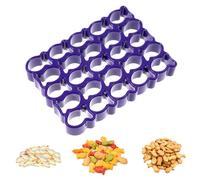 1 PCS 25 Cavity Goldfish Crackers Cutter, Mini Cookie Cutters, Fish Animal Cookie Cutter Biscuits Cutters for Baking Cookies Tiny Treats