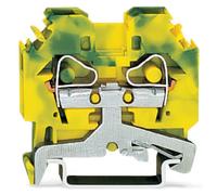 1 pcs : 282-107 - 2-CONDUCTOR GROUND TERMINAL BLOC