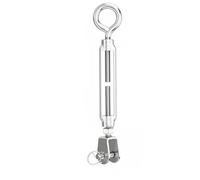 1 PCS 304 Stainless Steel Turnbuckle Eye Heavy Duty M5 M6 M8 M10 M12 M14 M16 M20 Turnbuckles(M12)