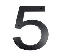 1 Pcs 30cm Large Outdoor Floating House Number Sign A Timeless Accent For Door Numbers Building Identity Street Address(No.5)
