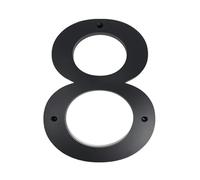 1 Pcs 30cm Large Outdoor Floating House Number Sign A Timeless Accent For Door Numbers Building Identity Street Address(No. 8)