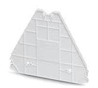 1 pcs : 3270154 - DIN Rail Terminal Blocks D-PTRV 8 WH END COVER WHITE