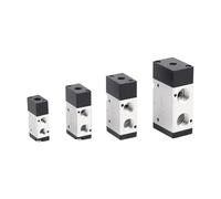 1 pcs 3A110-06 3A210-08 3A310-10 3A410-15 2 Position 3 Way Air Control Reversing Valve 1/8" 1/4" 3/8" 1/2"(3A410-15 PC12-04)