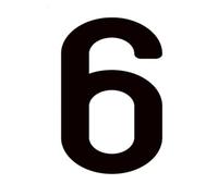 1 Pcs 3D Acrylic House Number 26 English Letter Digits Floating Exterior Plate Art Wall Sticker Mailbox Room Door Decor(6,10cm)