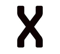1 Pcs 3D Acrylic House Number 26 English Letter Digits Floating Exterior Plate Art Wall Sticker Mailbox Room Door Decor(X,10cm)