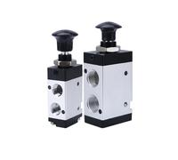 1 pcs 3R110-08 3R210-06 3R210-08 3R310-10 2 Position 3 Port Air Manual Valves Pneumatic Control Valve.(Only Valve,3R310-10)